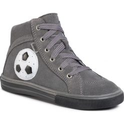 Sneakersy BARTEK - 74063-76G Szary. Szare trampki chłopięce Bartek, ze skóry. Za 219,00 zł.