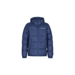 Kurtki pikowane Columbia PIKE LAKE HOODED JACKET. Niebieskie kurtki męskie marki Columbia, xl, bez wzorów, bez kaptura. Za 527,20 zł.