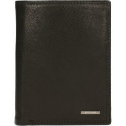 Portfel męski. Czarne portfele męskie marki Gino Rossi, ze skóry. Za 349,90 zł.