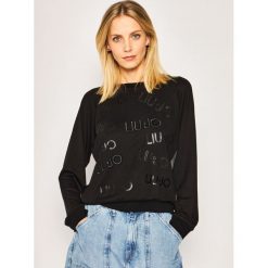 Bluza Liu Jo Sport TA0138 F0810. Czarne bluzy sportowe damskie Liu Jo Sport, xs, bez wzorów, z elastanu, bez rękawów, bez kaptura. W wyprzedaży za 399,00 zł.
