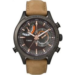 Zegarek Timex Męski TW2P72500 IQ Perfect Date brązowy. Pomarańczowe zegarki męskie Timex. Za 535,00 zł.