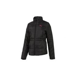 Kurtki krótkie Dziecko Puma Ess Padded Jacket 838696-01. Czarne kurtki dziewczęce Puma, bez wzorów, krótkie, bez kaptura. Za 169,99 zł.