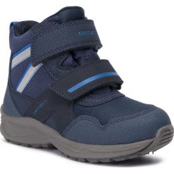 Śniegowce GEOX - J Kuray B Abx B J94AHB 0CE11 C4226 S Navy/Royal. Niebieskie śniegowce chłopięce Geox, bez zapięcia. W wyprzedaży za 219,00 zł.