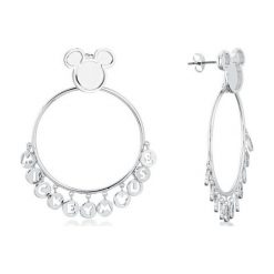 Myszka Miki i Minnie Disney by Couture Kingdom - Mickey Kolczyki srebrny. Szare kolczyki damskie marki Myszka Miki i Minnie, srebrne. Za 144,90 zł.