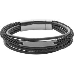 Fossil - Bransoletka. Szare bransoletki męskie Fossil, ze stali. Za 299,90 zł.