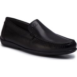 Mokasyny GEOX - U Ascanio A U920WA 00043 C9999 Black. Czarne mokasyny męskie Geox, ze skóry. W wyprzedaży za 269,00 zł.