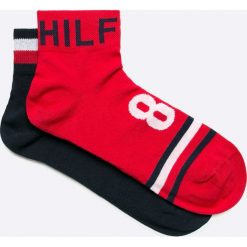 Tommy Hilfiger - Skarpety (2-pack). Czarne skarpetki męskie marki TOMMY HILFIGER, z bawełny. Za 44,90 zł.