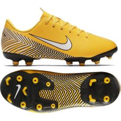 Buty piłkarskie Nike Mercurial Vapor 12 Academy Neymar Mg Jr AO2896-710. Żółte buty sportowe męskie Nike, z materiału, bez zapięcia, do piłki nożnej. W wyprzedaży za 269,00 zł.
