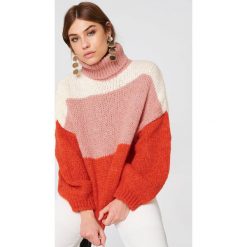 Golfy damskie: Trendyol Sweter w kontrastowych kolorach – Multicolor