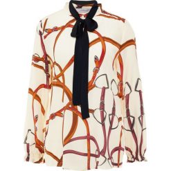 Marella FOLATA Tunika wool white. Białe tuniki damskie Marella, z jedwabiu. Za 939,00 zł.
