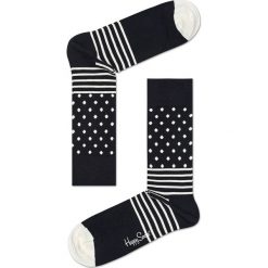 Happy Socks - Skarpety Black & White (4-pack). Czarne bez kategorii marki Happy Socks, z elastanu. W wyprzedaży za 89,90 zł.