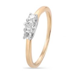 Zjawiskowy Pierścionek - , Brylant 0,15ct. Białe pierścionki damskie W.KRUK, z brylantem, złote. Za 2590,00 zł.