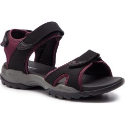 Sandały GEOX - D Borealis A D92DWA 000EK C9999 Black. Czarne klapki damskie Geox, bez wzorów, ze skóry ekologicznej, bez obcasa. W wyprzedaży za 279,00 zł.