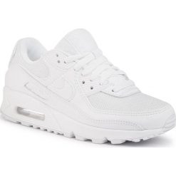 Buty NIKE - Air Max 90 CQ2560 100 White/White/White/Wolf Grey. Białe buty sportowe damskie Nike, ze skóry. Za 599,00 zł.