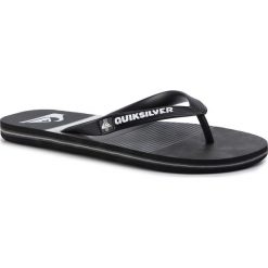 Japonki QUIKSILVER - AQYL100860 Xksk. Czarne klapki męskie Quiksilver, bez wzorów, z tworzywa sztucznego. W wyprzedaży za 79,00 zł.