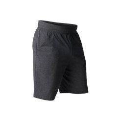 Spodenki slim dłuższe Gym & Pilates 520 męskie. Szare bermudy męskie DOMYOS, m. Za 64,99 zł.