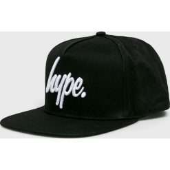 Hype - Czapka. Czarne czapki męskie Hype, bez wzorów, z bawełny. W wyprzedaży za 79,90 zł.