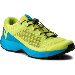 Buty SALOMON - Xa Elevate 401360 29 V0 Acid Lime/Hawaiian Surf/Black. Zielone buty do biegania męskie Salomon, z materiału. W wyprzedaży za 349,00 zł.