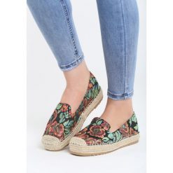 Espadryle damskie: Czarno-Różowe Espadryle Street Life