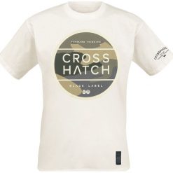 T-shirty męskie: Crosshatch Watkins T-Shirt biały (Old White)