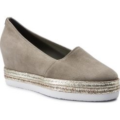 Espadryle HÖGL - 7-104402 Salvia 5100. Zielone espadryle damskie HÖGL, bez wzorów, ze skóry, bez obcasa, na obcasie. W wyprzedaży za 429,00 zł.