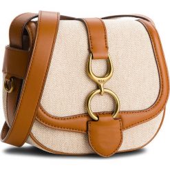 Torebka LAUREN RALPH LAUREN - Barrington 431686735001 Natural. Brązowe listonoszki damskie marki Lauren Ralph Lauren, z materiału. W wyprzedaży za 499,00 zł.