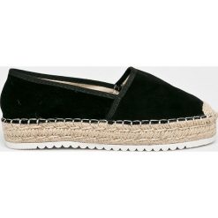 Answear - Espadryle Marquiiz. Niebieskie espadryle damskie ANSWEAR, bez wzorów, z gumy, bez obcasa, na obcasie. W wyprzedaży za 79,90 zł.