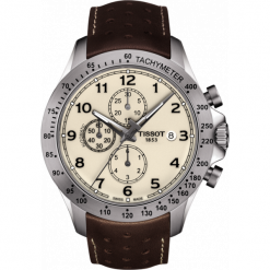 RABAT ZEGAREK TISSOT T-Sport T106.427.16.262.00. Białe zegarki męskie TISSOT, ze stali. W wyprzedaży za 3220,80 zł.