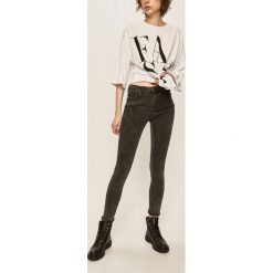 Answear - Jeansy. Szare jeansy damskie ANSWEAR, s, bez wzorów, z elastanu. Za 119,90 zł.