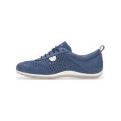 Geox Tenisówki Damskie Vega 36 Ciemny Niebieski. Niebieskie trampki i tenisówki damskie Geox, bez wzorów, z materiału, bez zapięcia. W wyprzedaży za 374,00 zł.