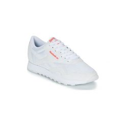 Buty Reebok Classic CL NYLON TXT. Brązowe trampki i tenisówki damskie marki Reebok Classic, bez wzorów, z nylonu, bez zapięcia. Za 329,00 zł.