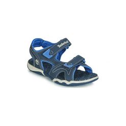 Sandały Dziecko Timberland ADVENTURE SEEKER 2 STRAP. Niebieskie sandały dziewczęce Timberland, bez zapięcia. Za 153,30 zł.