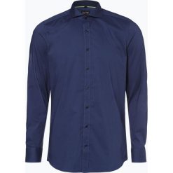 Olymp Level Five - Koszula męska łatwa w prasowaniu, niebieski. Niebieskie koszule męskie na spinki OLYMP Level Five, m. Za 249,95 zł.