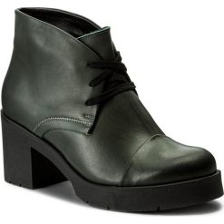 Buty zimowe damskie: Botki KABAŁA – 251-520-873-1-01-01-01 Zielony