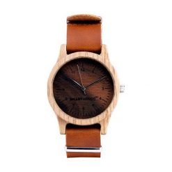 Zegarek SmartWoods Unisex Drewniany 4106 Classic Dąb. Szare zegarki damskie SmartWoods. Za 399,99 zł.
