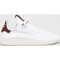 Adidas Originals - Buty Pharrell Williams Tennis Hu W. Białe buty sportowe damskie adidas Originals, bez wzorów, ze skóry, sportowe. Za 399,90 zł.