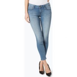Lee - Jeansy damskie – Scarlett, niebieski. Niebieskie jeansy damskie Lee, bez wzorów, z jeansu. Za 439,95 zł.