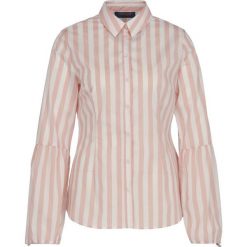 Koszula Trussardi Jeans 56C00189. Różowe bluzki damskie Trussardi Jeans, bez wzorów, z elastanu, bez kołnierzyka, bez rękawów. W wyprzedaży za 399,00 zł.