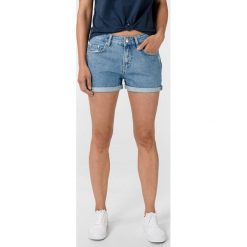 Pepe Jeans Mable Szorty Niebieski. Niebieskie szorty damskie Pepe Jeans, bez wzorów, z bawełny. Za 335,95 zł.