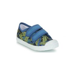 Buty Dziecko Aster MICKY. Niebieskie trampki chłopięce ASTER, bez wzorów, bez zapięcia. Za 79,50 zł.
