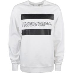 Calvin Klein Bluza. Bluzy męskie Calvin Klein, z nadrukiem, z bawełny, z okrągłym kołnierzem, bez rękawów, bez kaptura. Za 329,00 zł.
