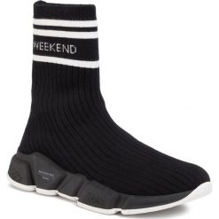Sneakersy WEEKEND MAX MARA - Camelia 57610302600 Nero 002/002. Czarne półbuty damskie Weekend Max Mara, ze skóry. Za 1529,00 zł.