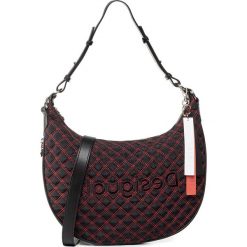 Torebka DESIGUAL - 20SAXA85 2000. Czarne torebki klasyczne damskie Desigual, bez wzorów, z materiału, klasyczne, bez dodatków. W wyprzedaży za 279,00 zł.