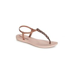 Sandały Ipanema CHARM VI SANDAL. Różowe sandały damskie Ipanema, bez wzorów, bez obcasa, bez zapięcia. Za 119,00 zł.