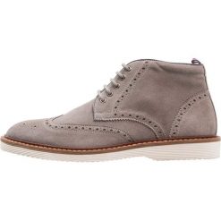 Botki damskie: Pier One Botki sznurowane grey