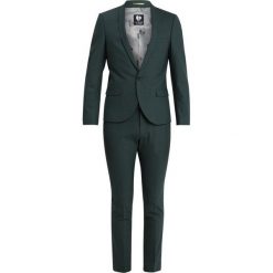 Twisted Tailor ELLROY SUIT SLIM FIT Garnitur bottle green. Zielone garnitury męskie marki Twisted Tailor, z elastanu. Za 1089,00 zł.