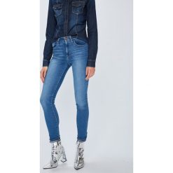 Levi's - Jeansy 721. Niebieskie jeansy damskie Levi's®, s, z podwyższonym stanem. W wyprzedaży za 319,90 zł.