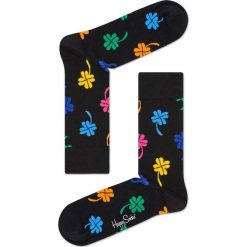 Happy Socks - Skarpetki Big Luck. Czarne skarpetki damskie marki Happy Socks, z bawełny. Za 39,90 zł.