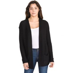 Vero Moda No Name Cardigan Czarny. Czarne bluzy damskie Vero Moda, l, bez wzorów, z materiału, bez rękawów, bez kaptura. Za 152,95 zł.