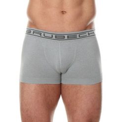 Bokserki męskie: Brubeck Bokserki męskie shortbox COMFORT COTTON szare r. XL (BX10050A)